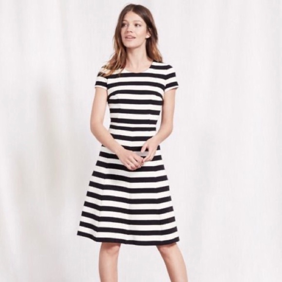 Boden Maggie ottoman stripe dress - Picture 6 of 6